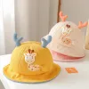 Baby hats, spring and autumn styles, baby hats, autumn fisherman hats, boys' and girls', children's cute and super adorable, autumn basin hat trend Specification image